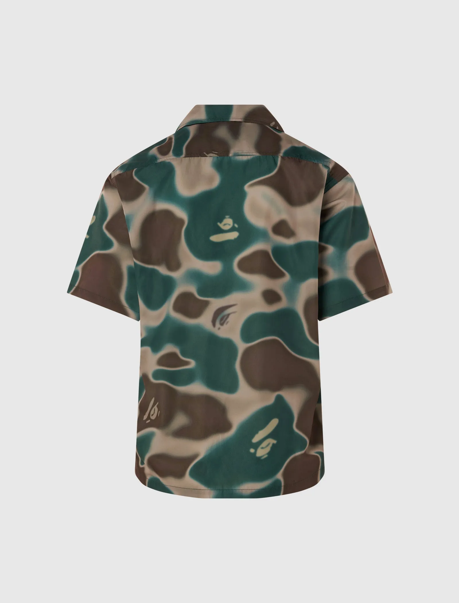 CAMO COLLAR SHIRT