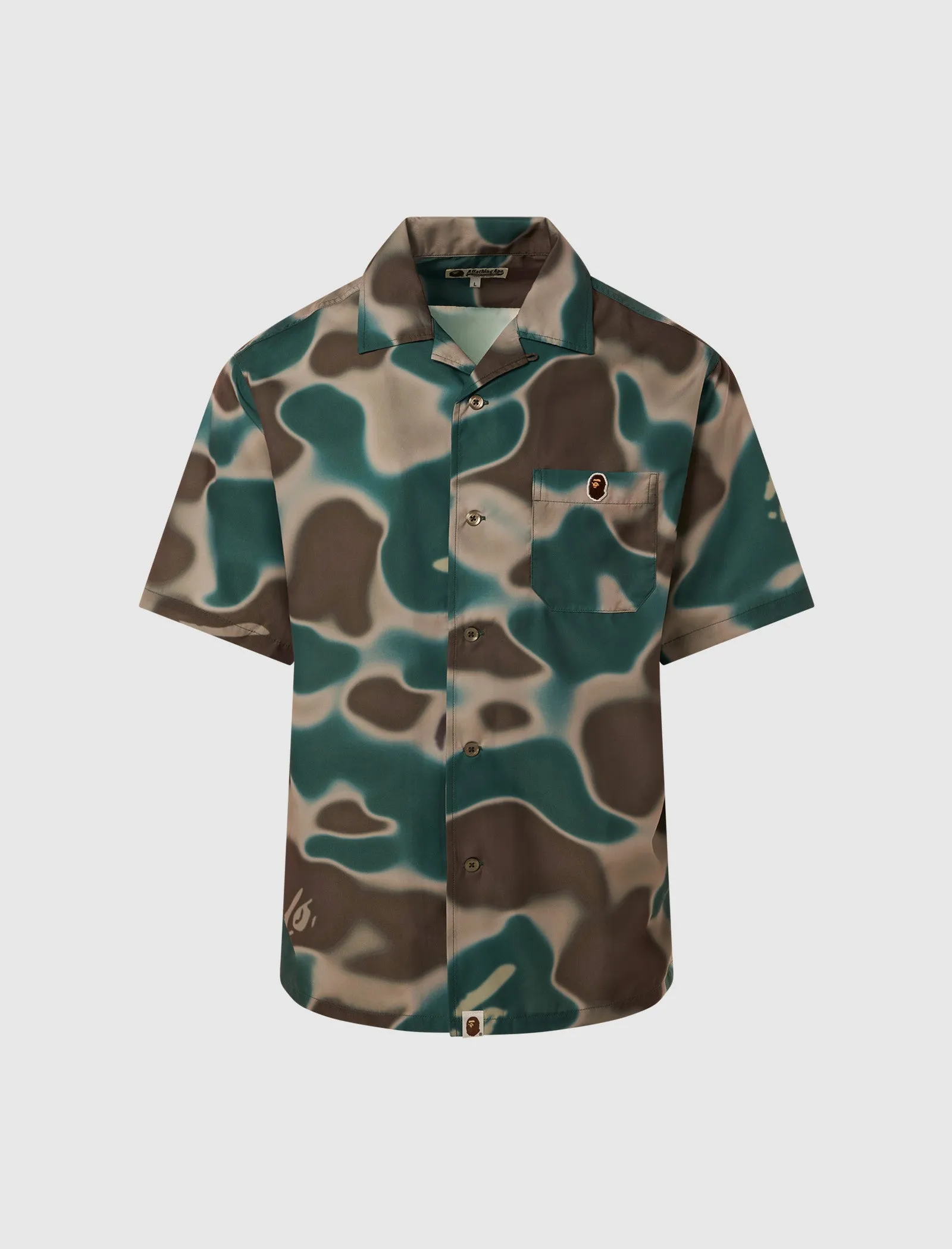 CAMO COLLAR SHIRT