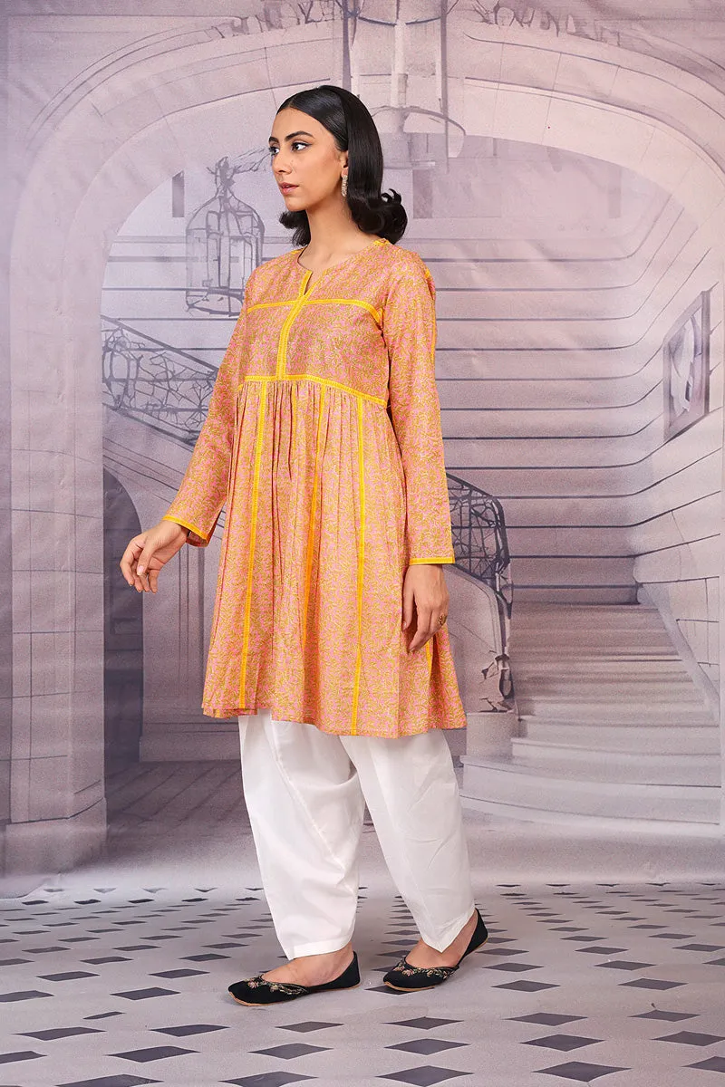 Carnation Flared Kurta