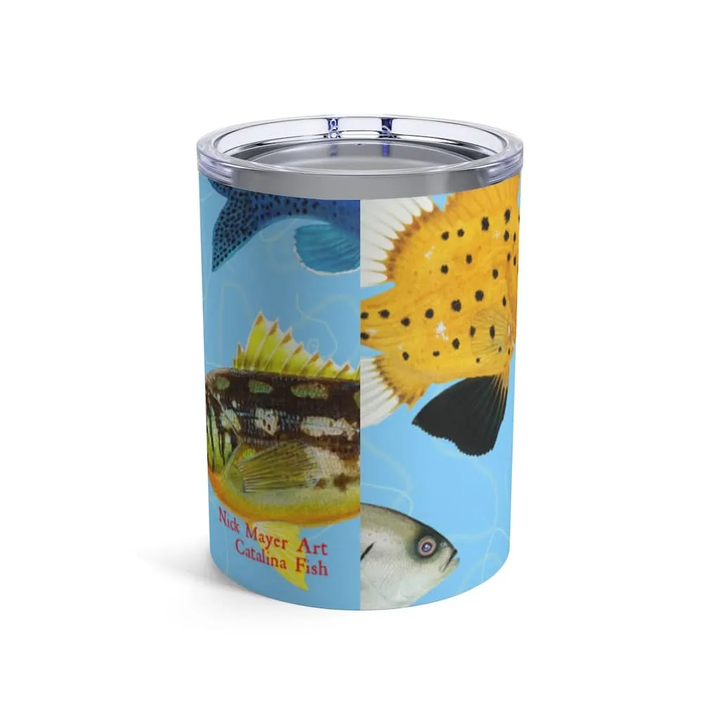 Catalina Fish, 10 oz Steel Tumbler