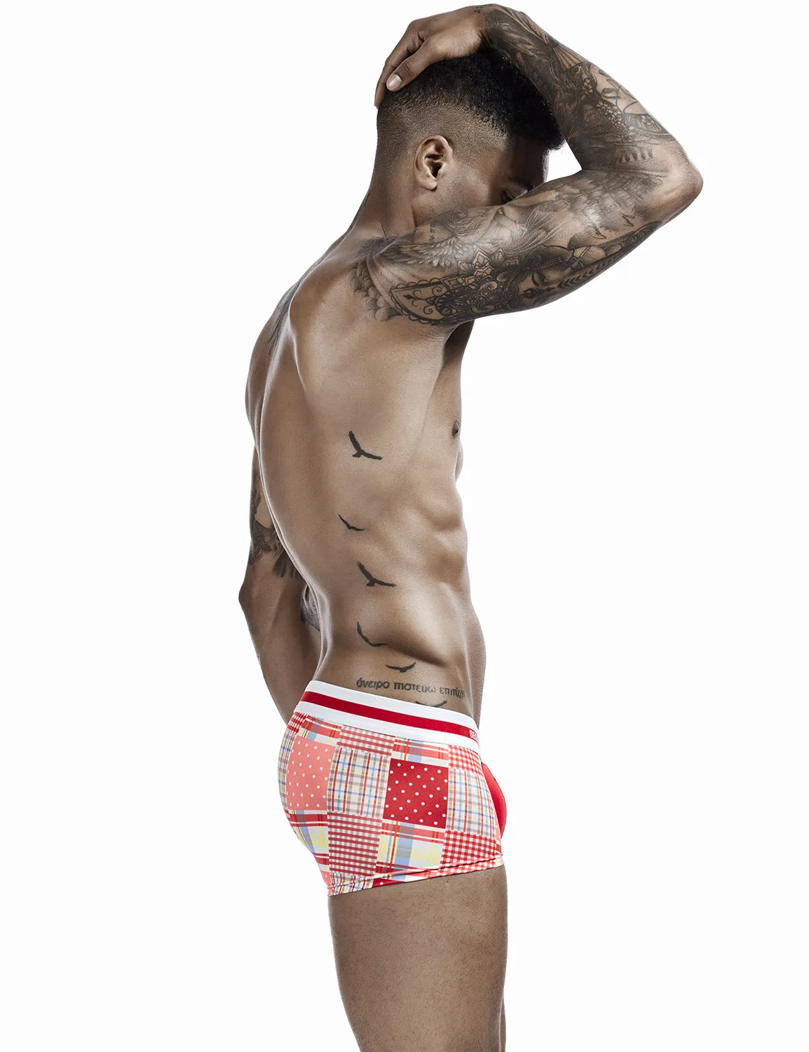 Checkered & Dot Boxer Brief 00207