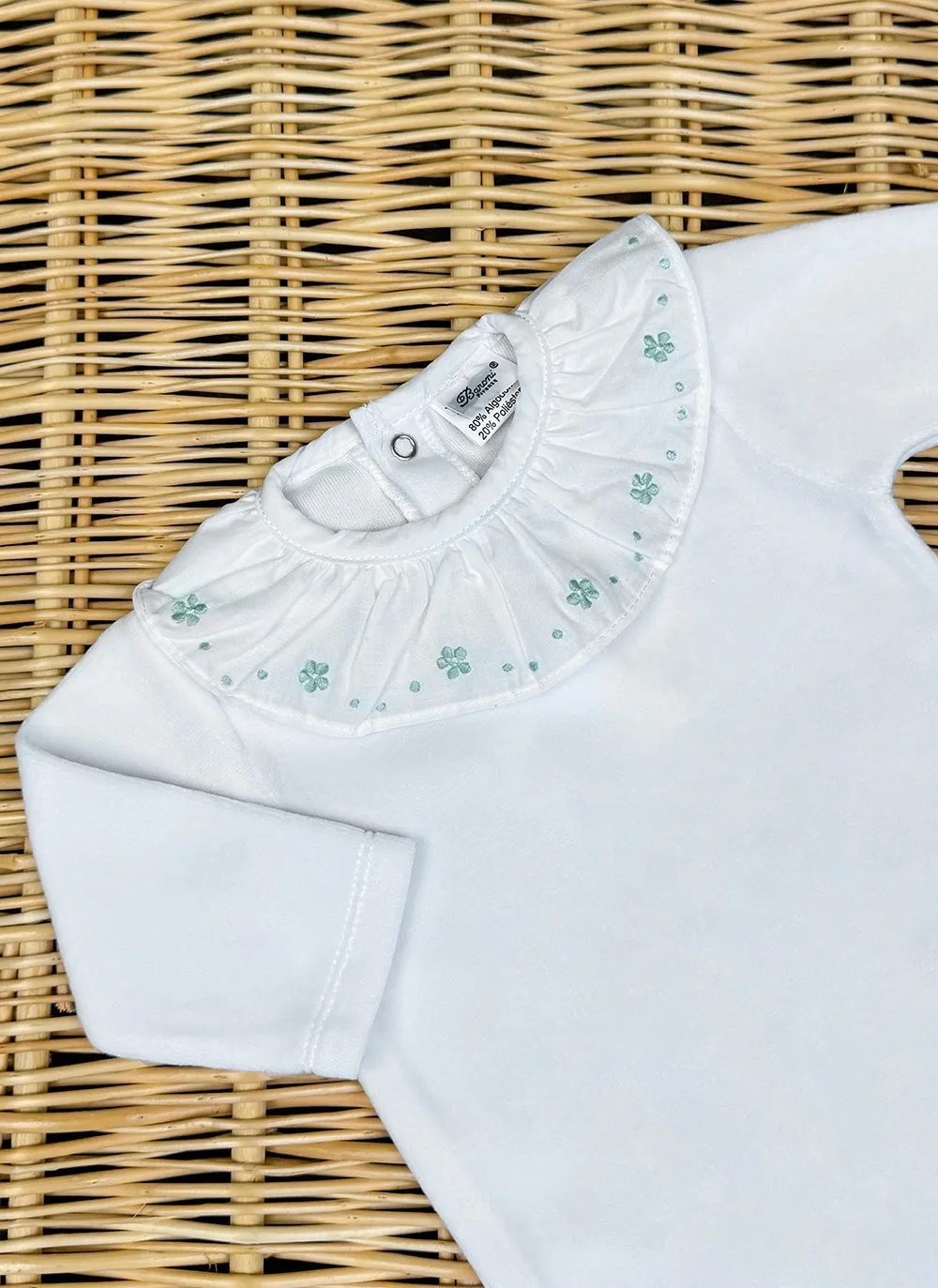 Chenille Sleepsuit Embroidered