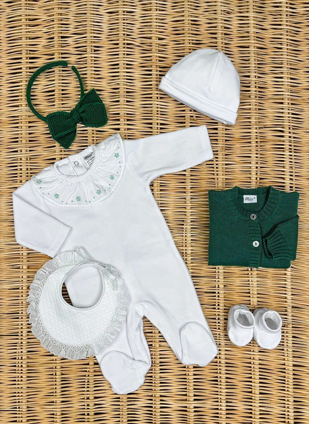 Chenille Sleepsuit Embroidered