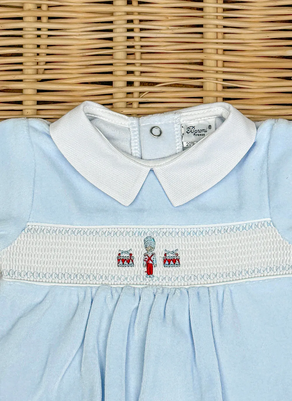 Chenille Sleepsuit Smock