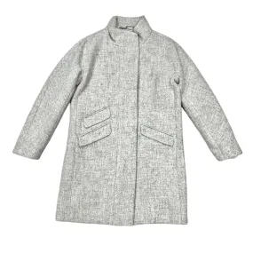 Coat Peacoat By J. Crew In Grey, Size: Xs