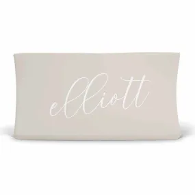 Color Story | Sand Personalized Changing Pad Cover