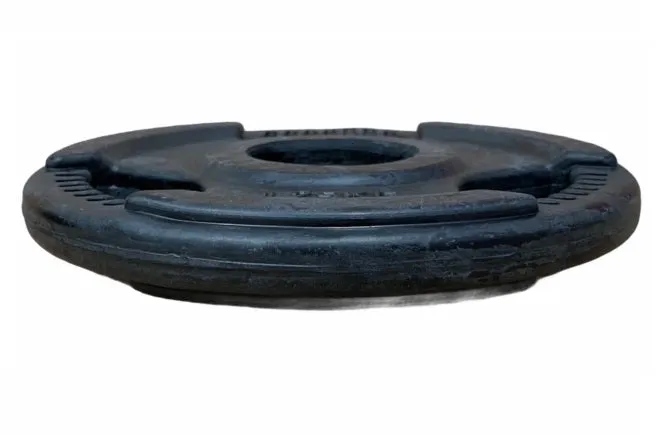 Contes Olympic Disc covered in rubber weighing 1.25kg with 50mm hole 03737