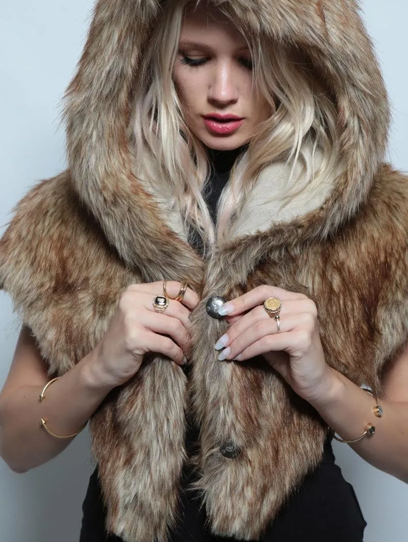 Coyote Shawl SpiritHood