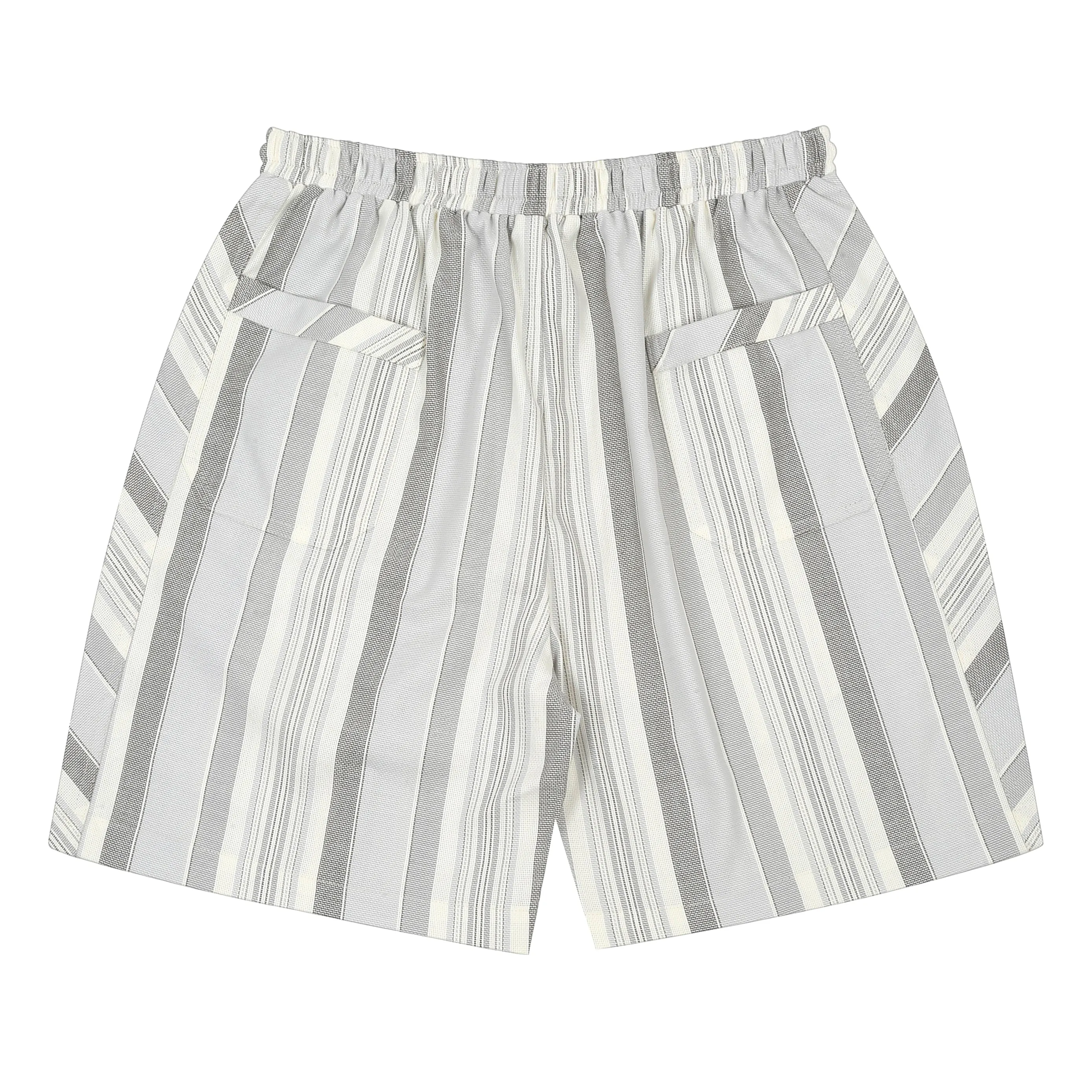 CROSS CUT STRIPE SHORTS