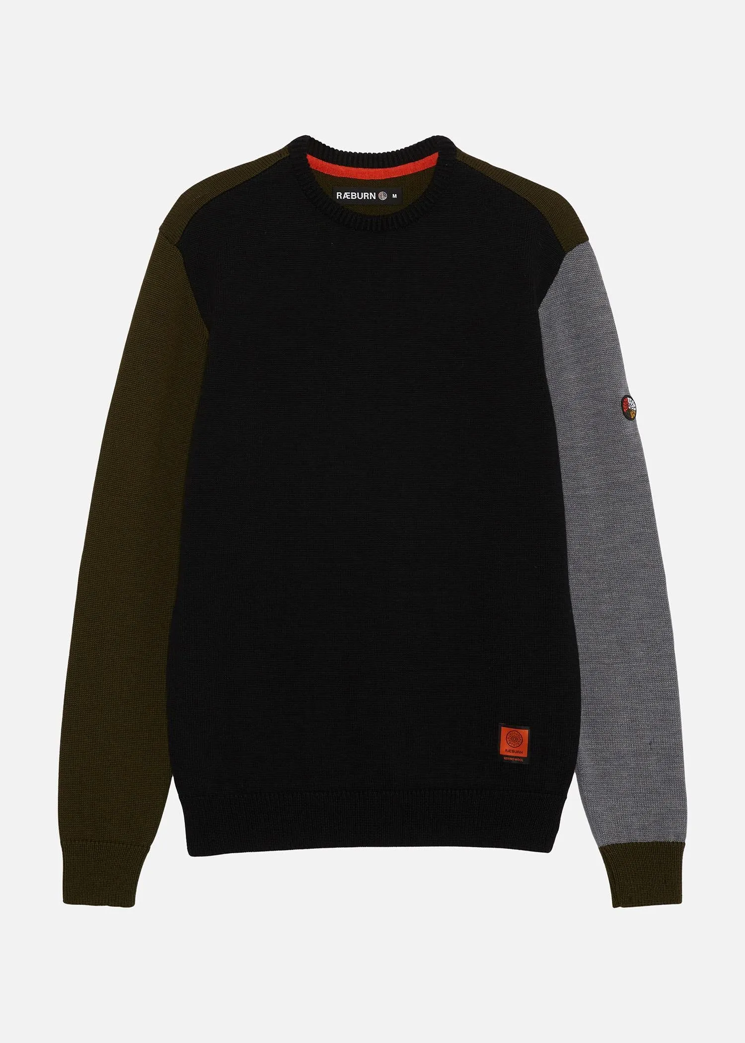 CUT & SHUT CREW KNIT