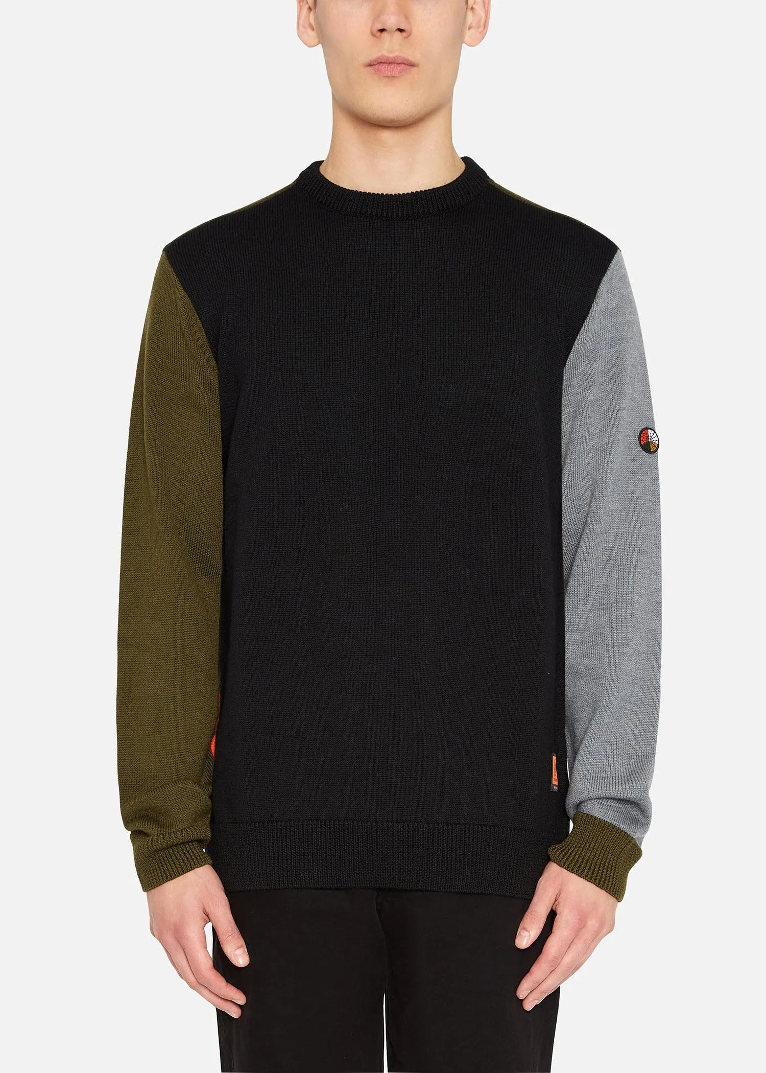 CUT & SHUT CREW KNIT