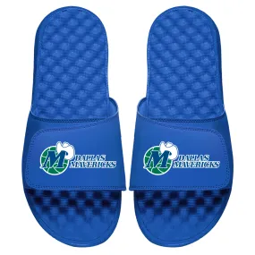 DALLAS MAVERICKS ISLIDE HARDWOOD CLASSIC BLUE SLIDES