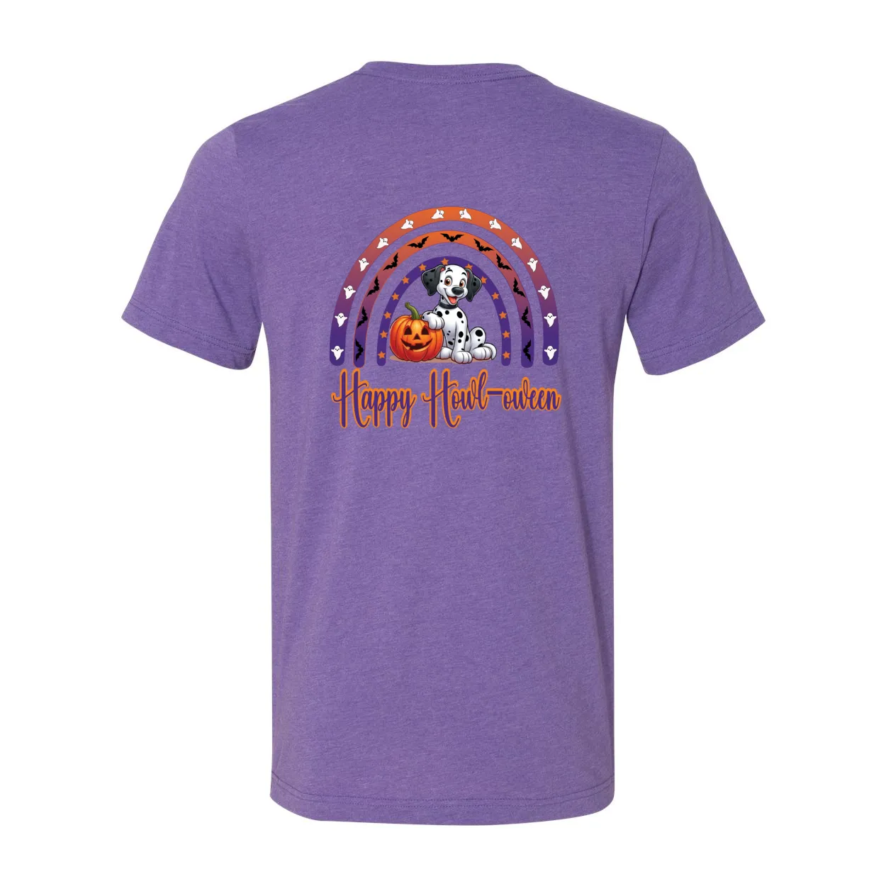 Dalmatian Howl-oween SS Front/Back Print