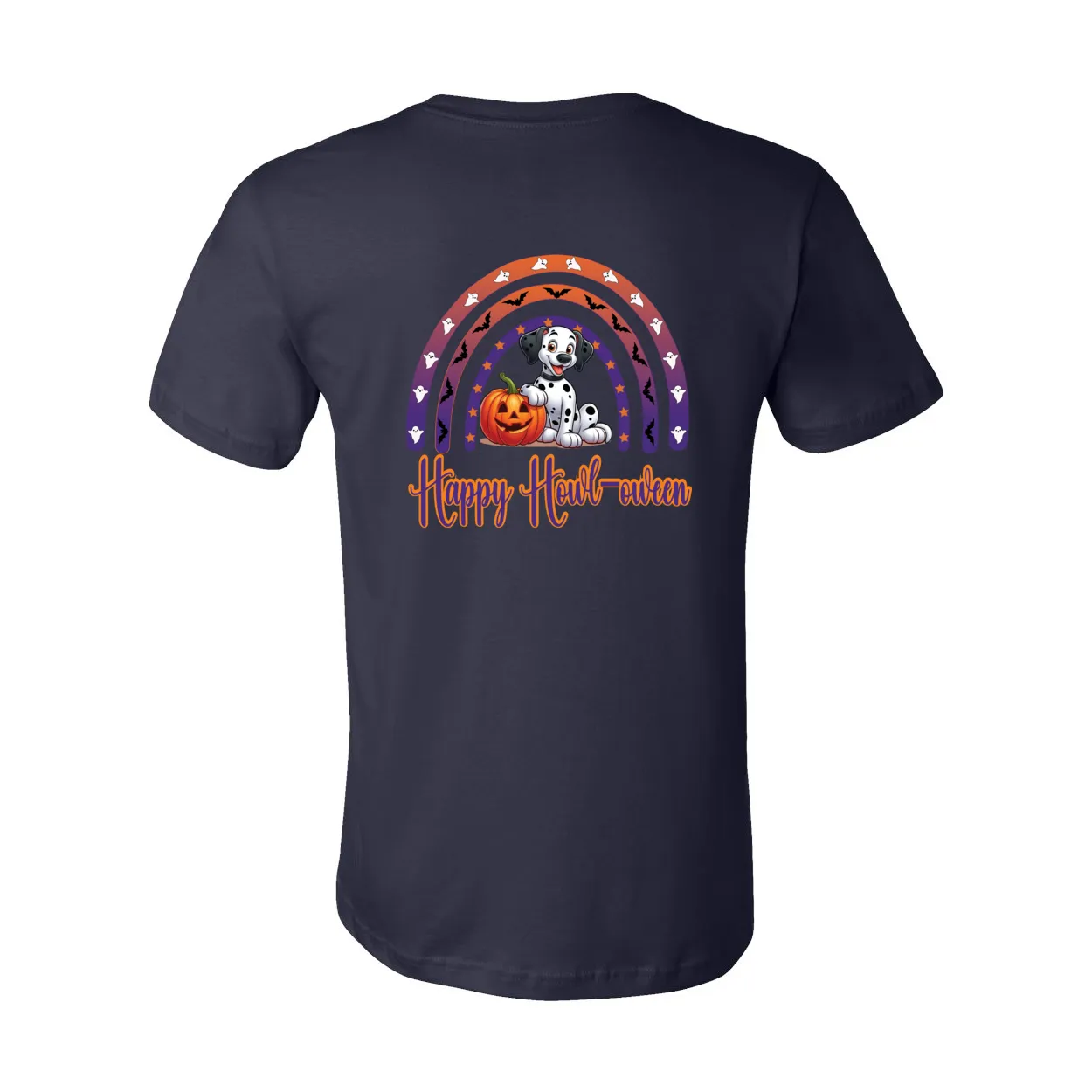 Dalmatian Howl-oween SS Front/Back Print