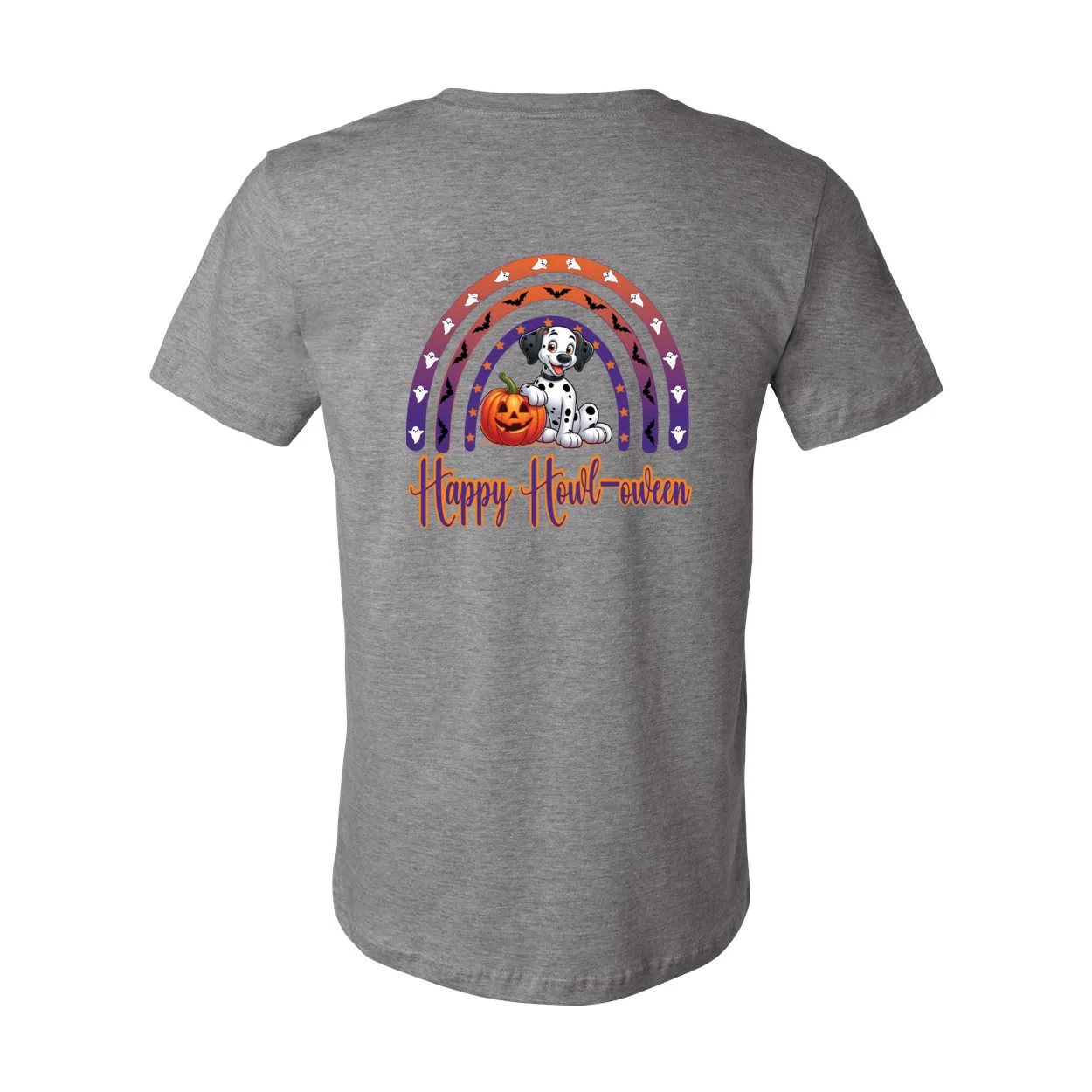 Dalmatian Howl-oween SS Front/Back Print