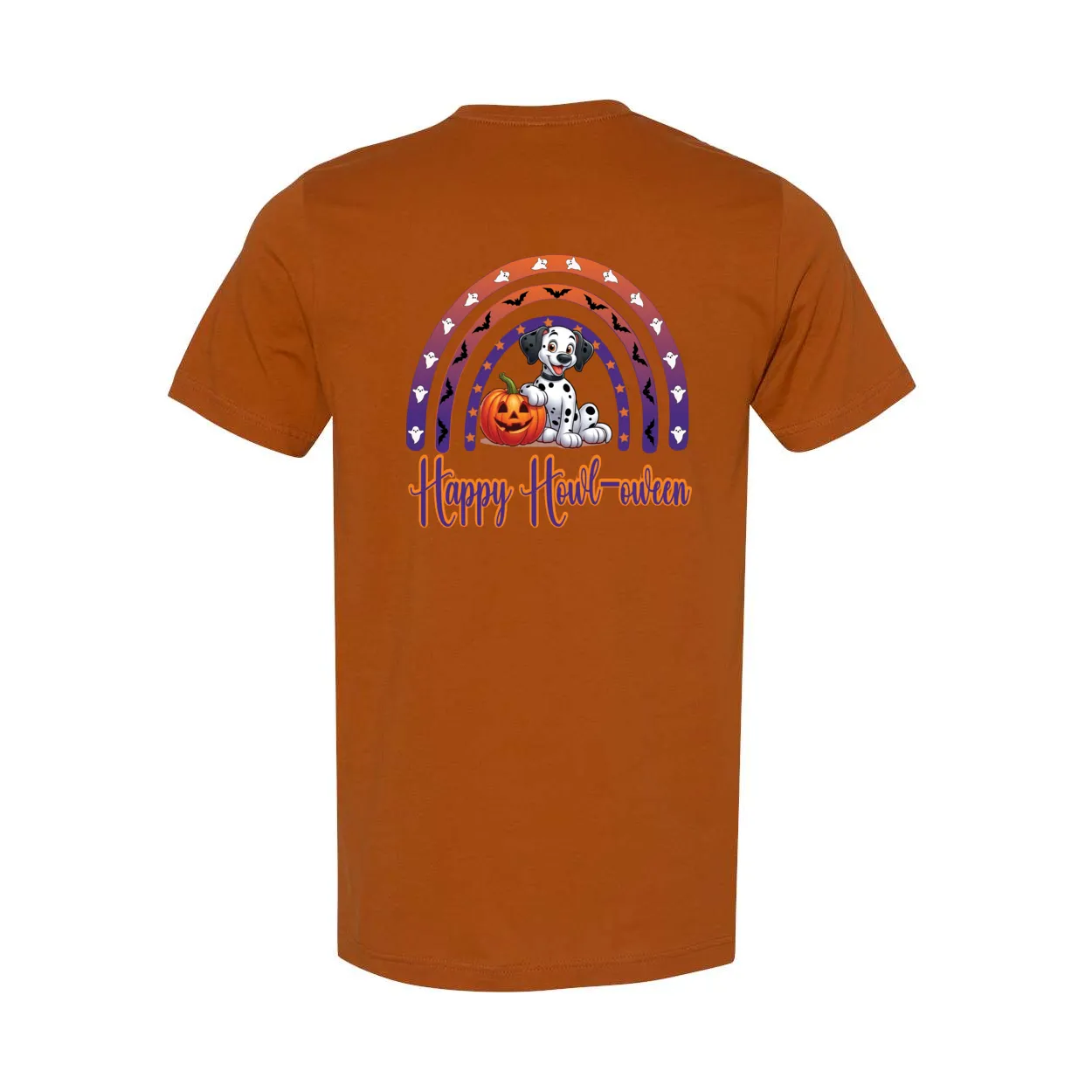 Dalmatian Howl-oween SS Front/Back Print