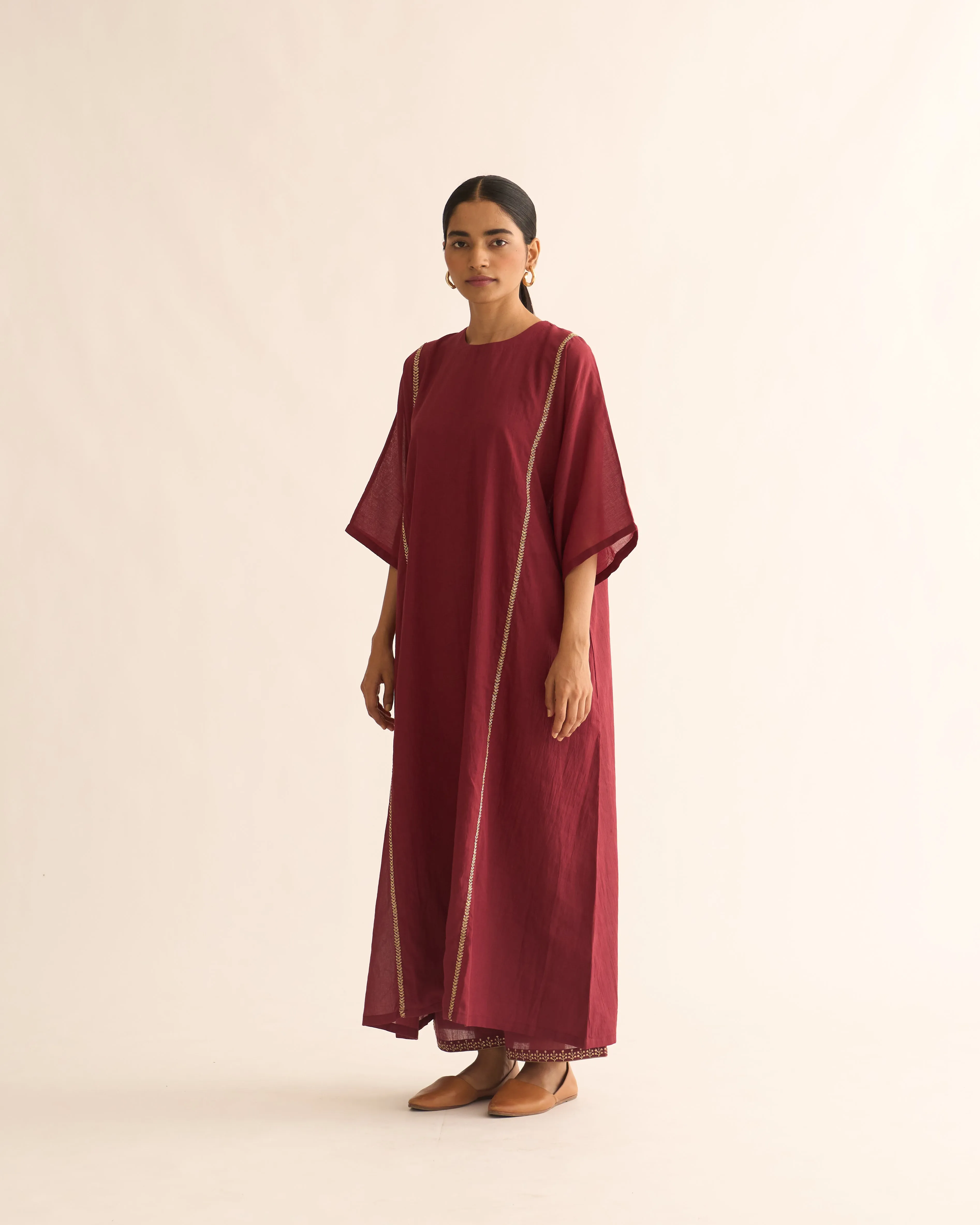 DEEP MARSALA ALBELA SET