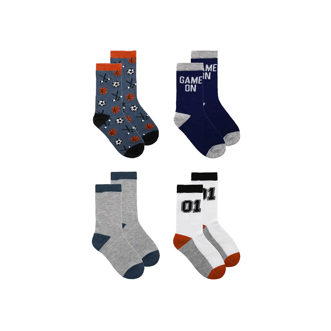 DENSLEY & CO 6 pairs of socks for kids size 6-8