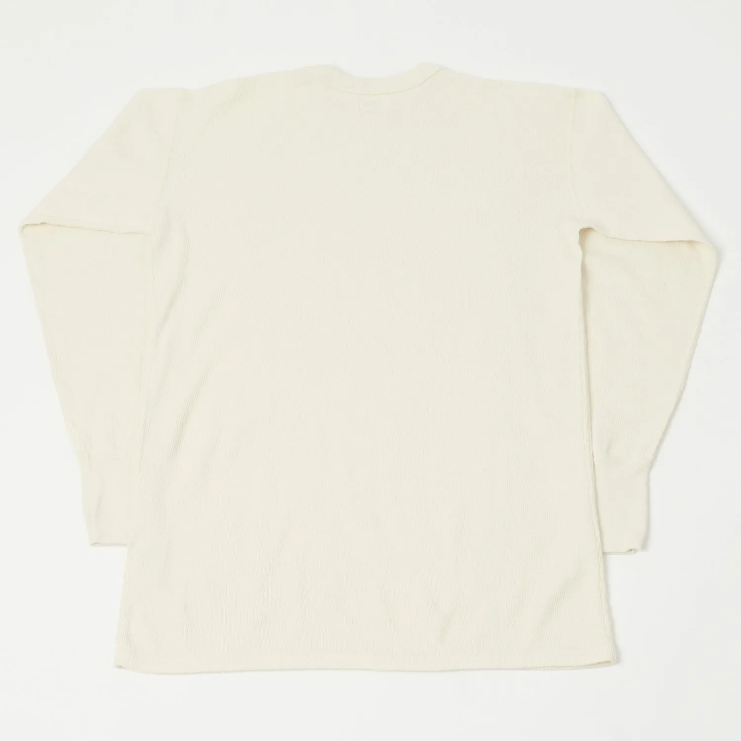 Dubbleworks L/S Thermal Crew Tee - Natural