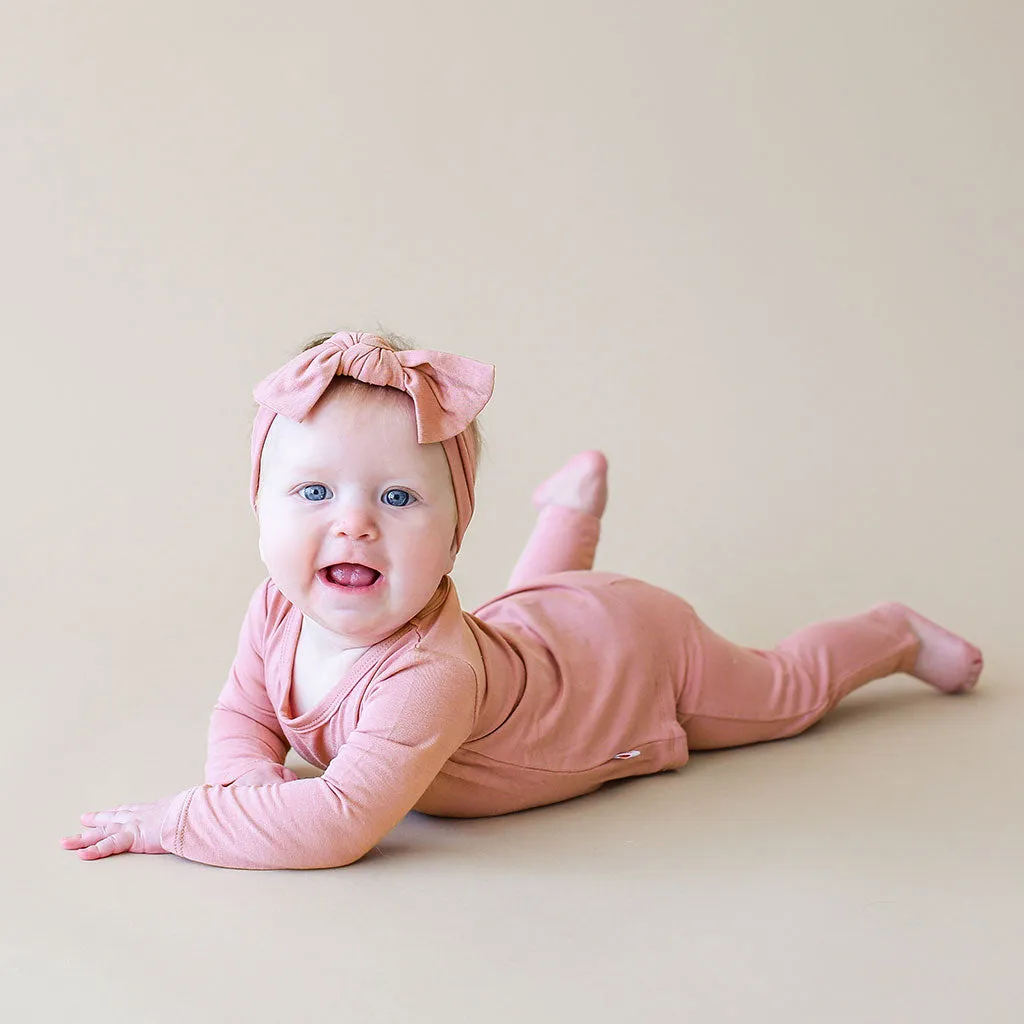 Dusty Rose Classic Pajama Set