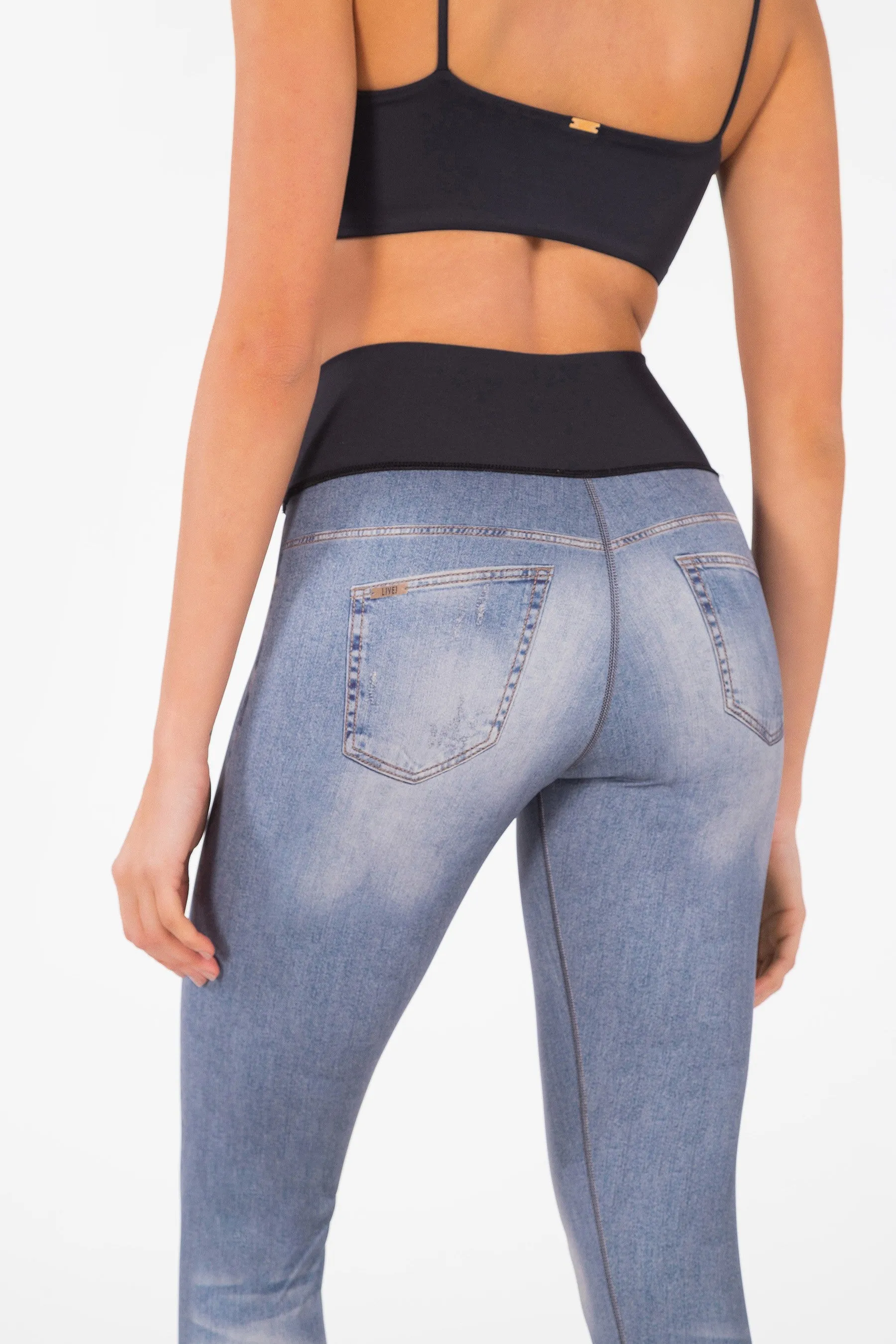 Energy Reversible Denim Legging