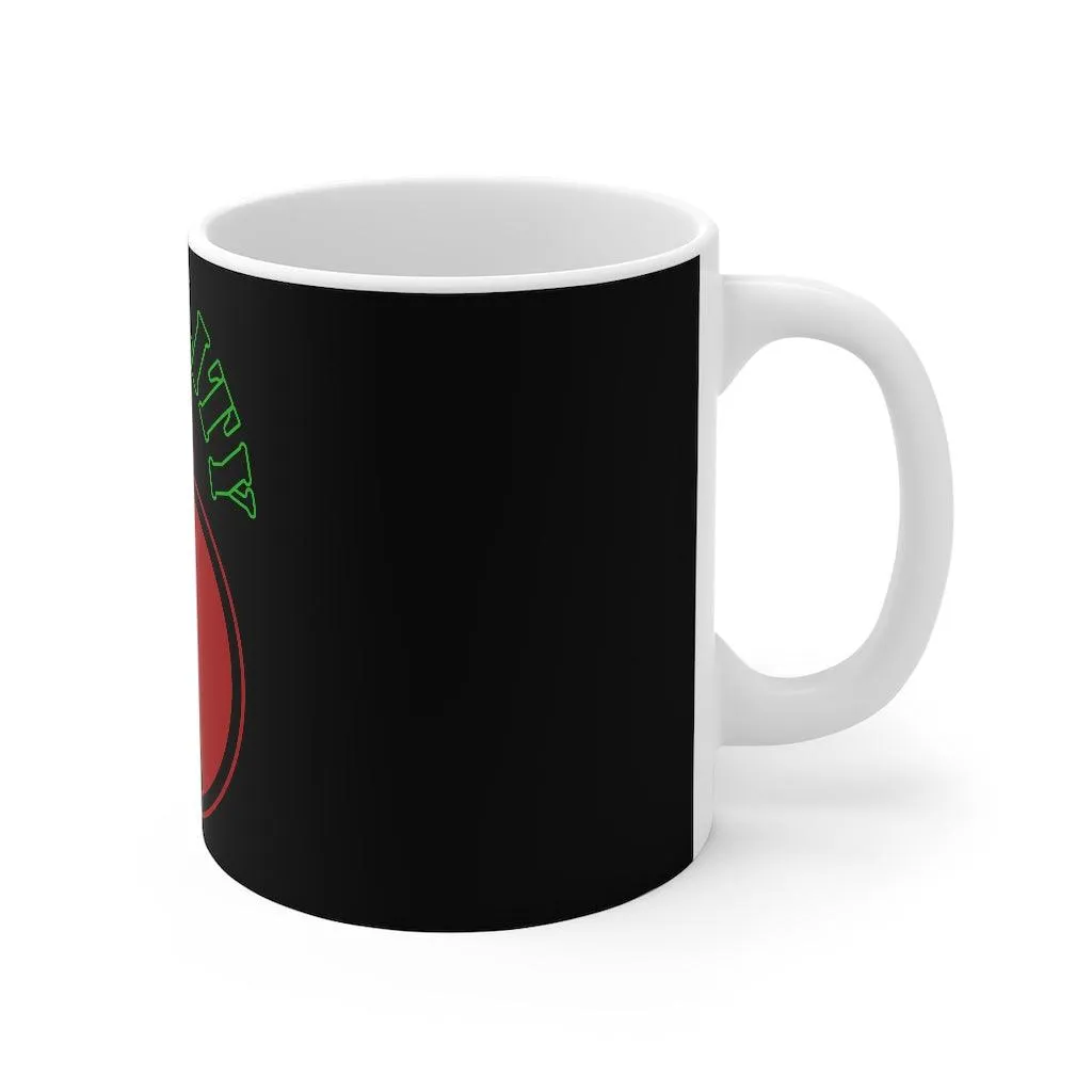 Equality Black Mug 11oz