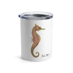 Estuary Seahorse, 10 oz Steel Tumbler