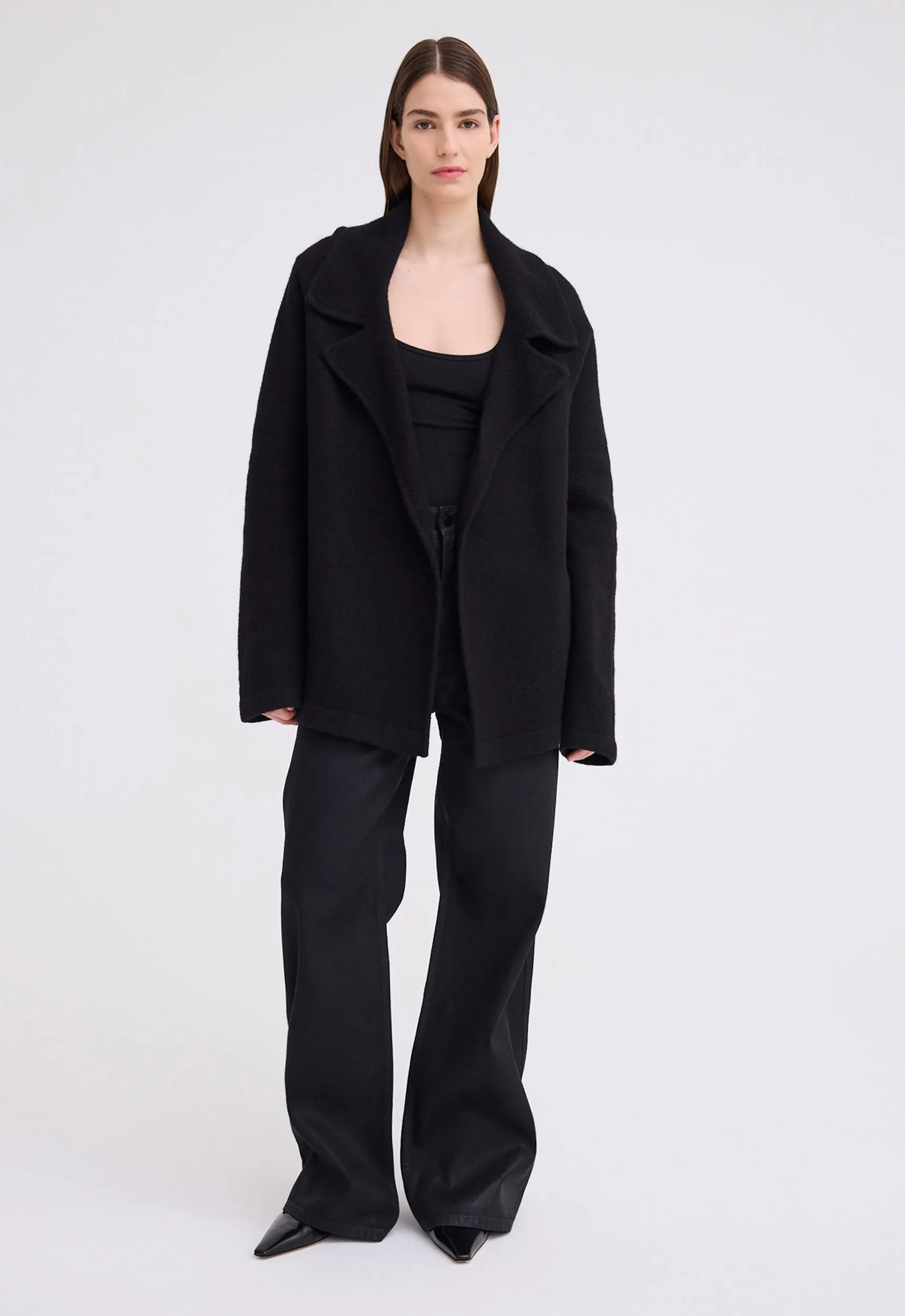 Fenway Wool Jacket - Black