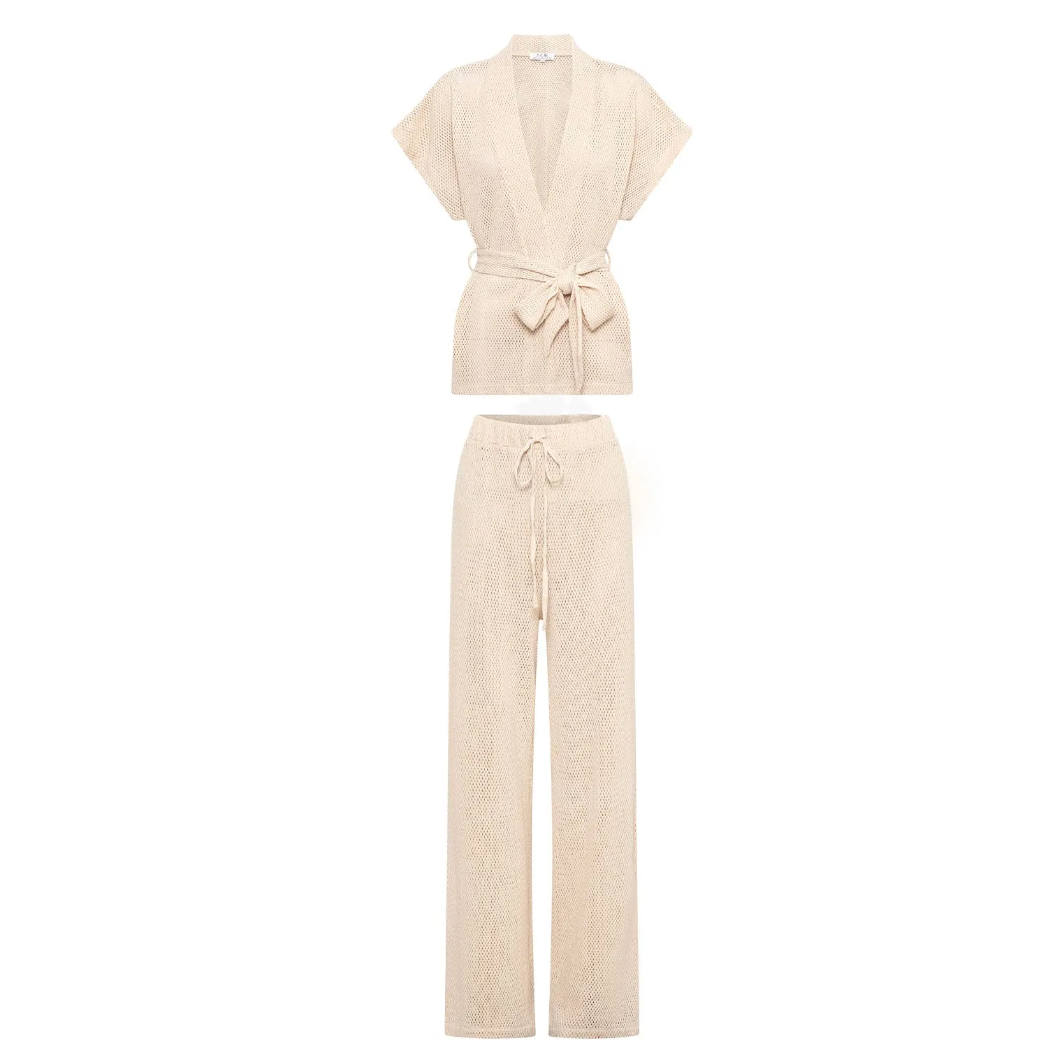 Ferrara Pants Set - Coconut