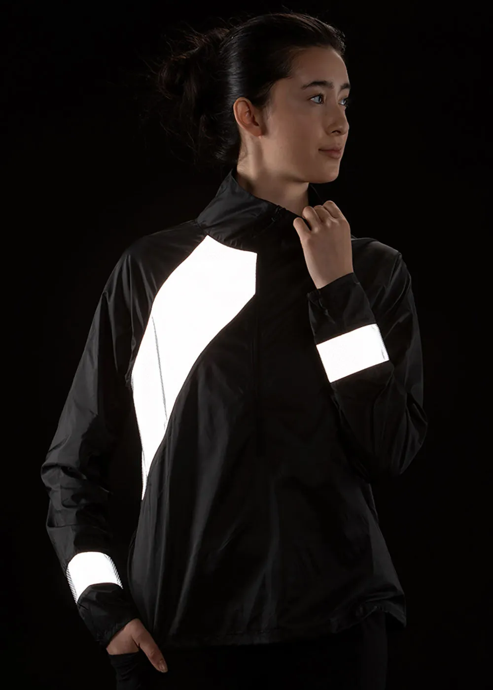 Firecracker Reflective Half Zip