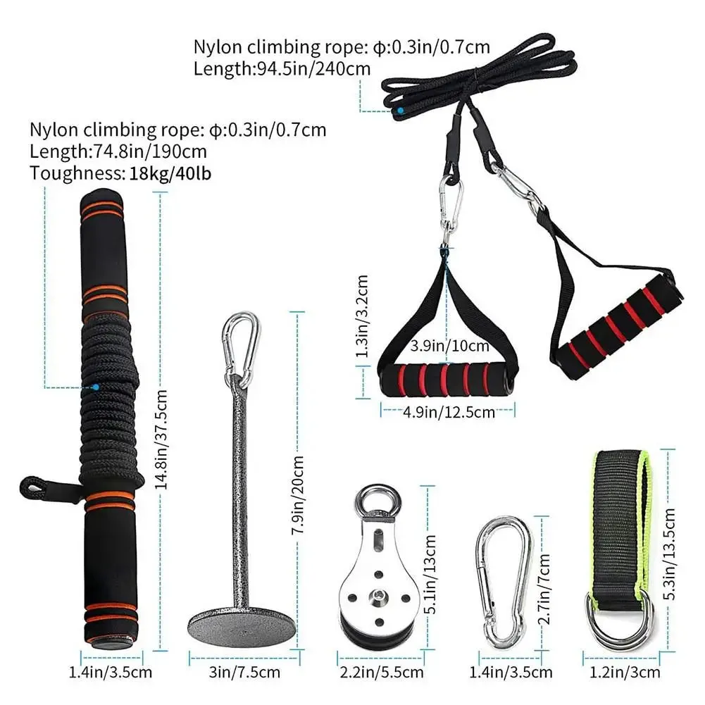 Fitness Pulley Cable System Gym Accessories