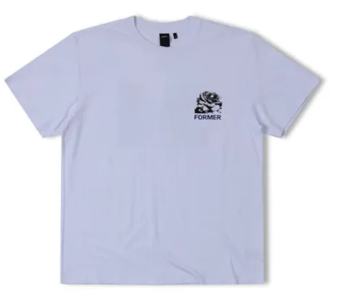 FORMER - ROSE CRUX T-SHIRT - WHITE