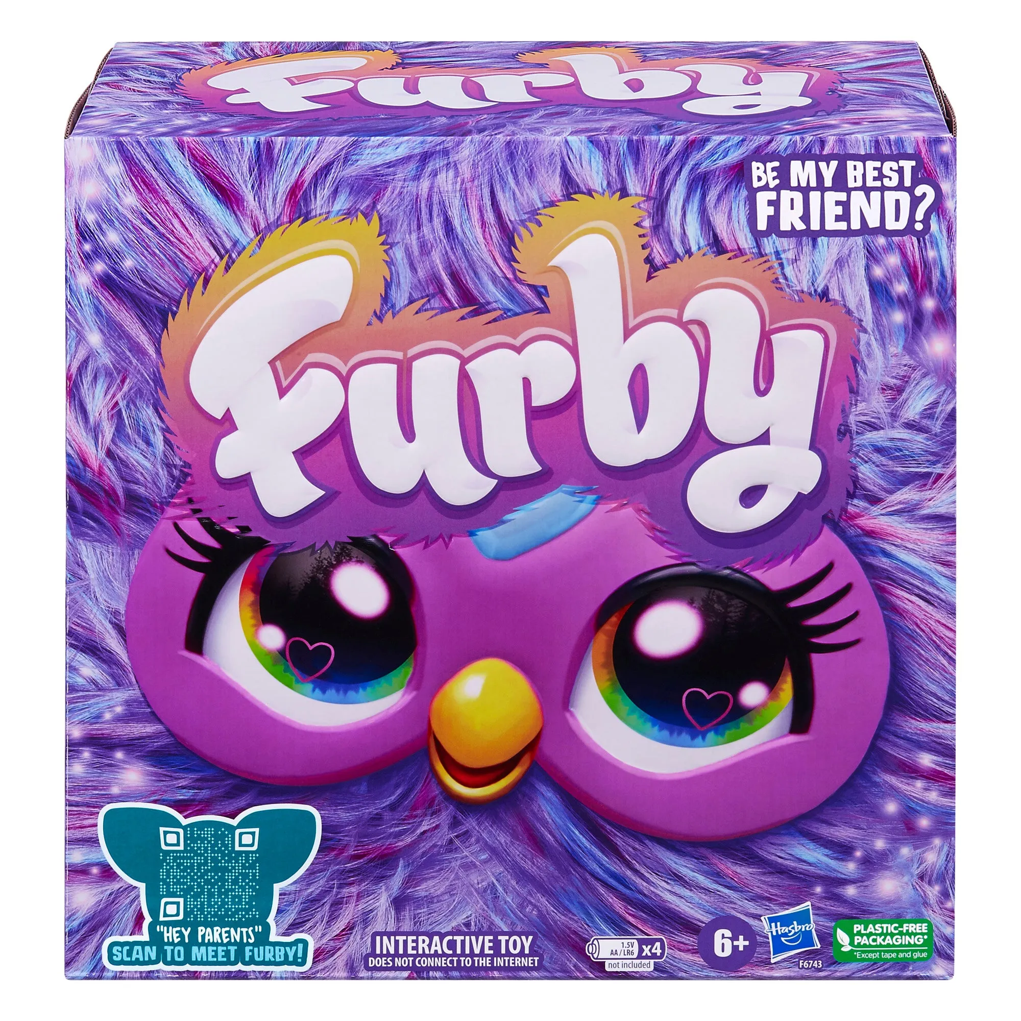 Furby Purple Interactive Plush Toy