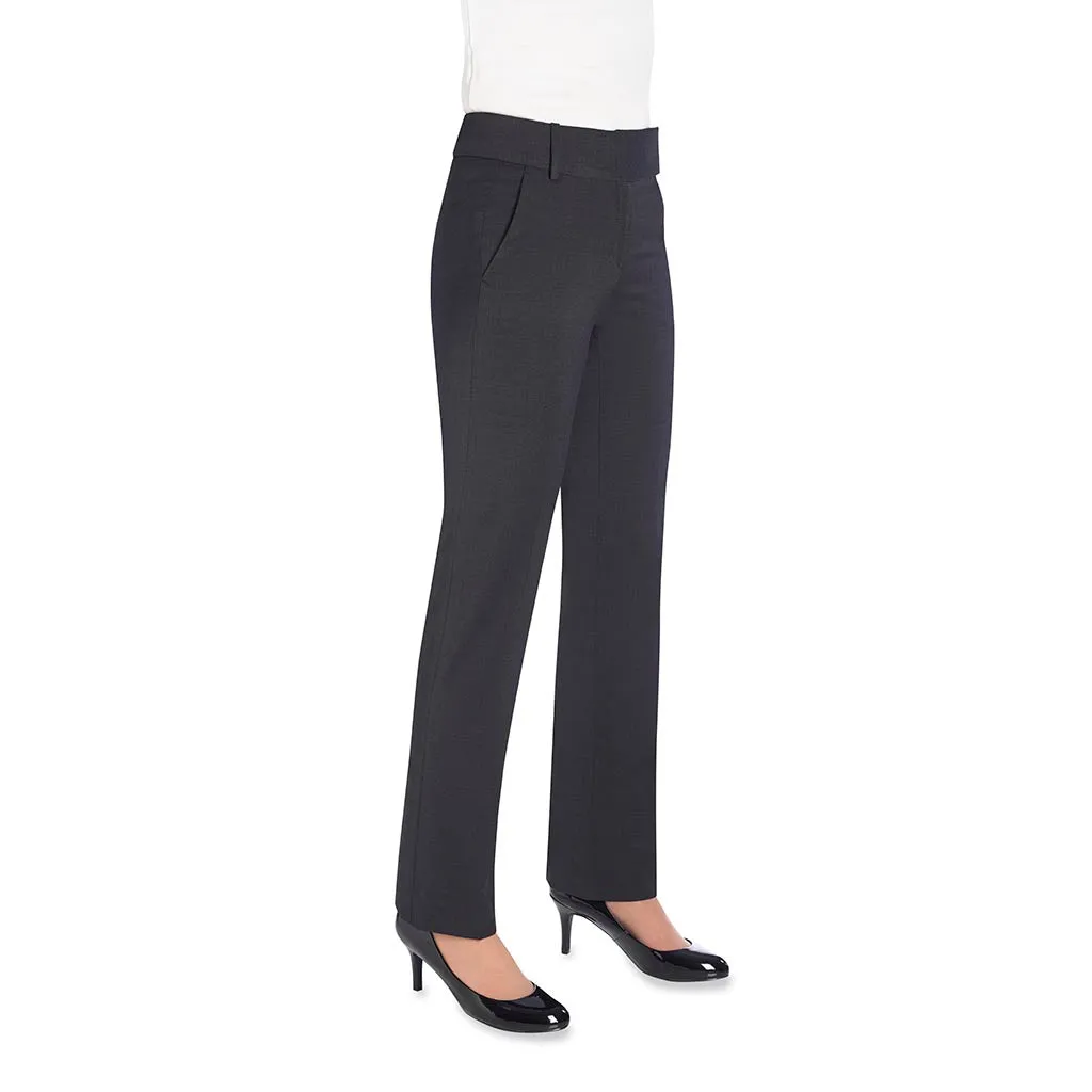 Genoa Ladies Trousers Charcoal