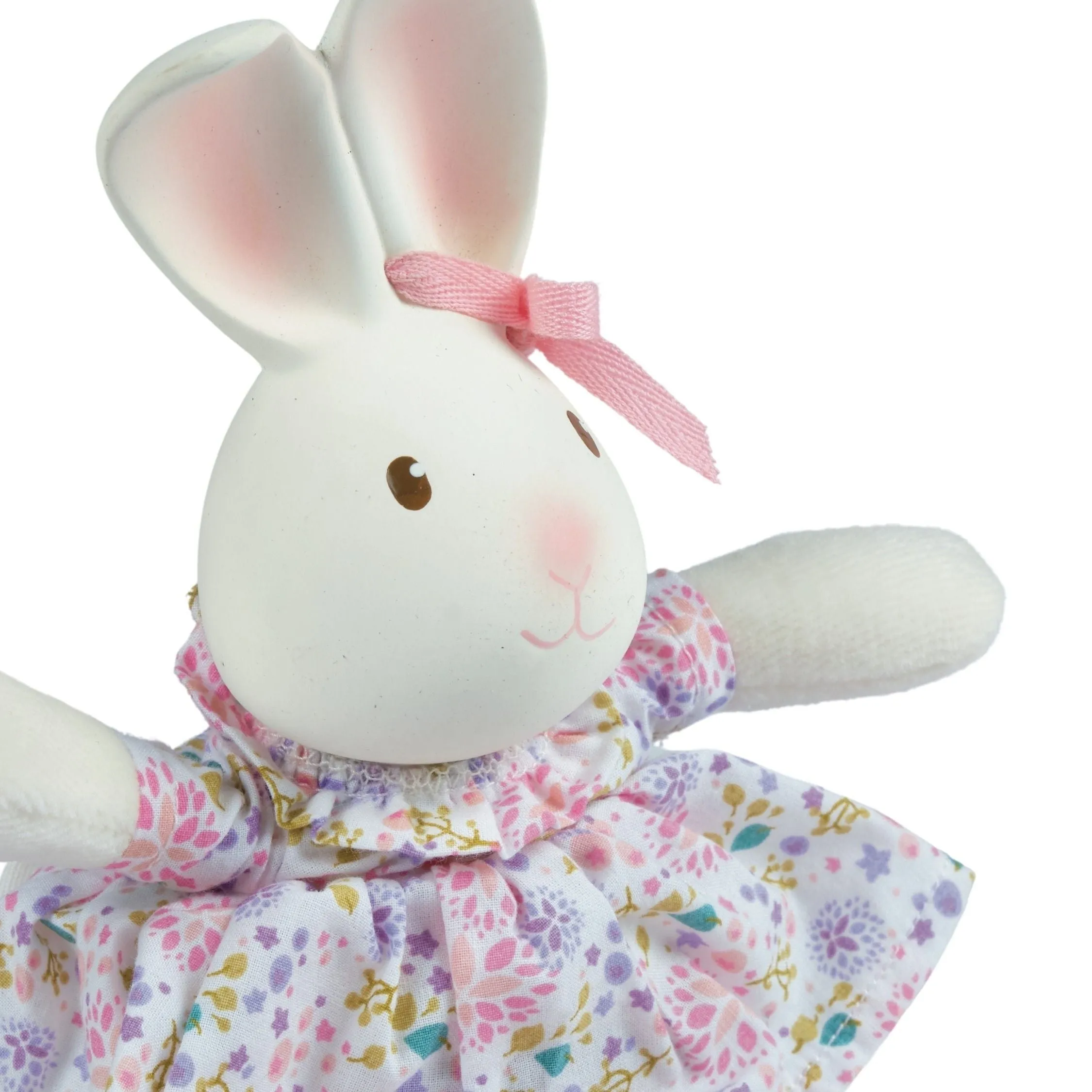 Havah the Bunny With Organic Rubber Head Plush Toy