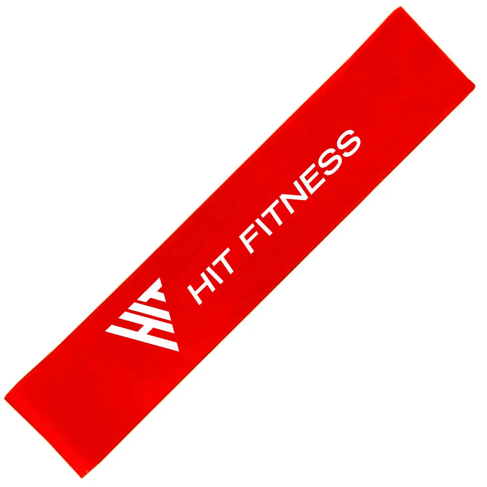 Hit Fitness Resistance Band 0.9mm (Heavy) | Pack of 10