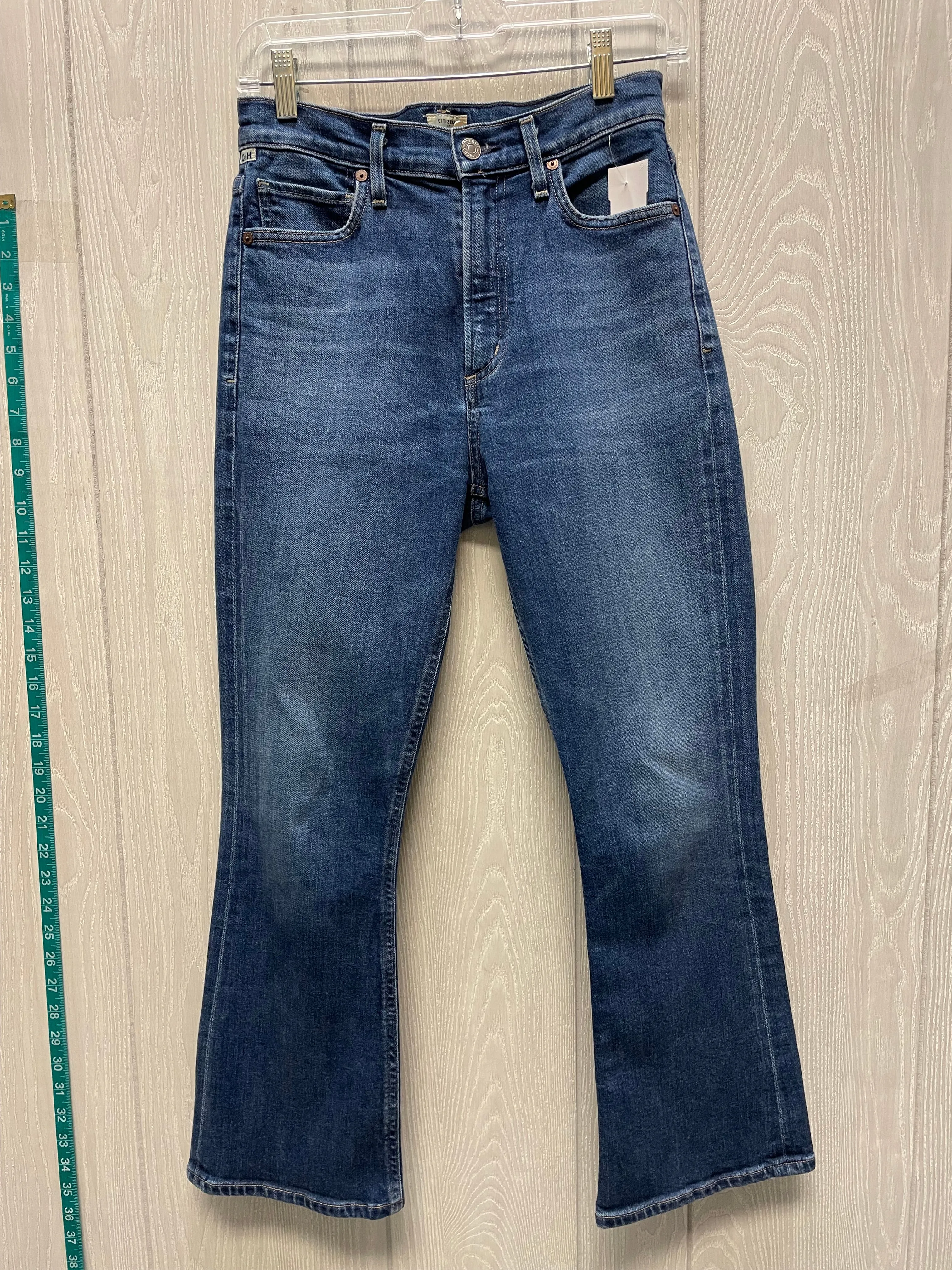 Jeans Flared By Citizens Of Humanity In Blue Denim, Size: 2