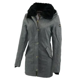 Jessica Simpson Women's Softshell Jacket Heather Gray S