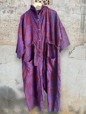 Kantha Zen Hoodie Jumpsuit 0224 361