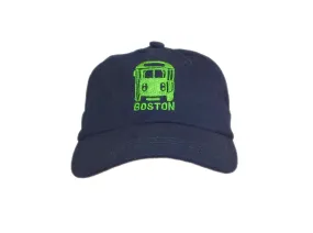 Kids' MBTA Green Line Trolley Baseball Cap (Navy Blue)