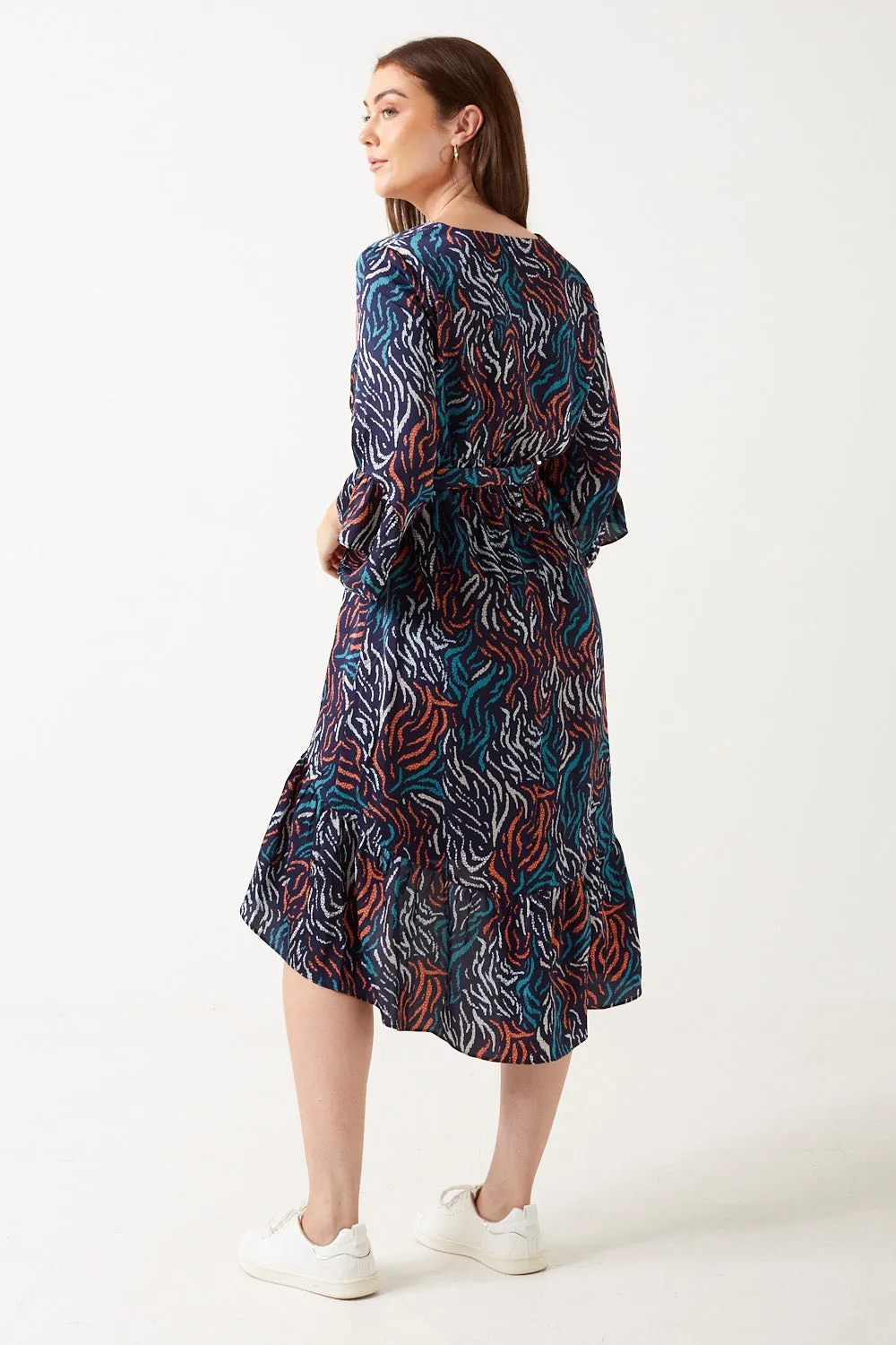 Marc Angelo Sophie Dropped Hem Dress