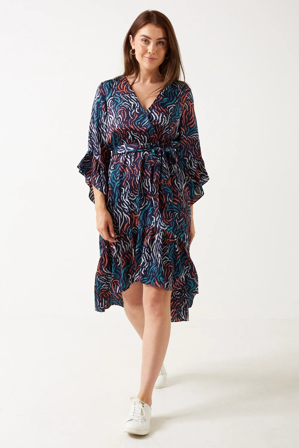 Marc Angelo Sophie Dropped Hem Dress