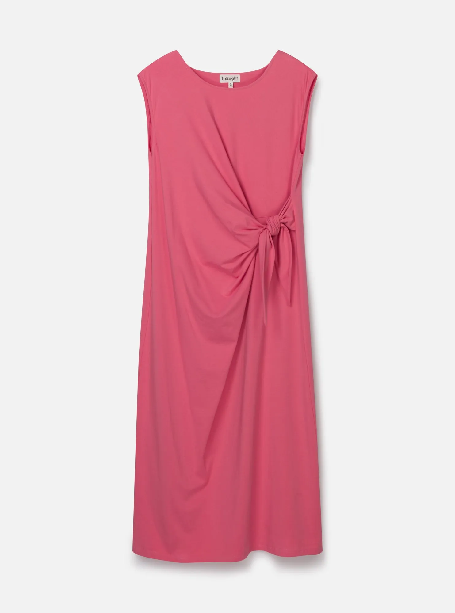 Marilla Organic Cotton Jersey Maxi Dress - Carnation Pink