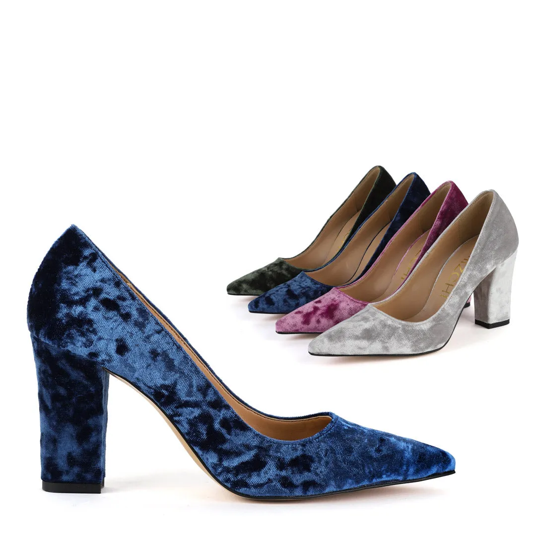 MELLOW - velvet pumps