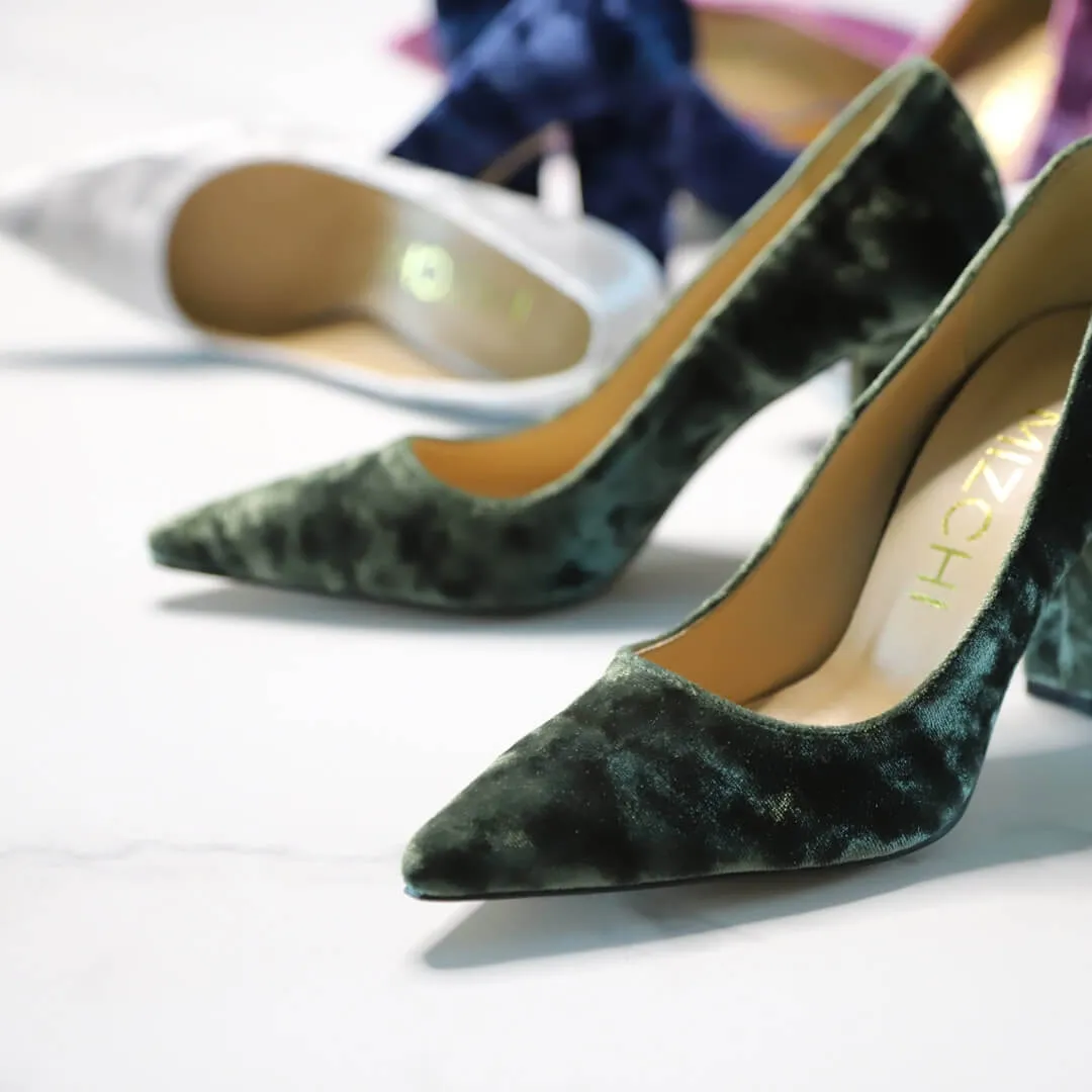 MELLOW - velvet pumps