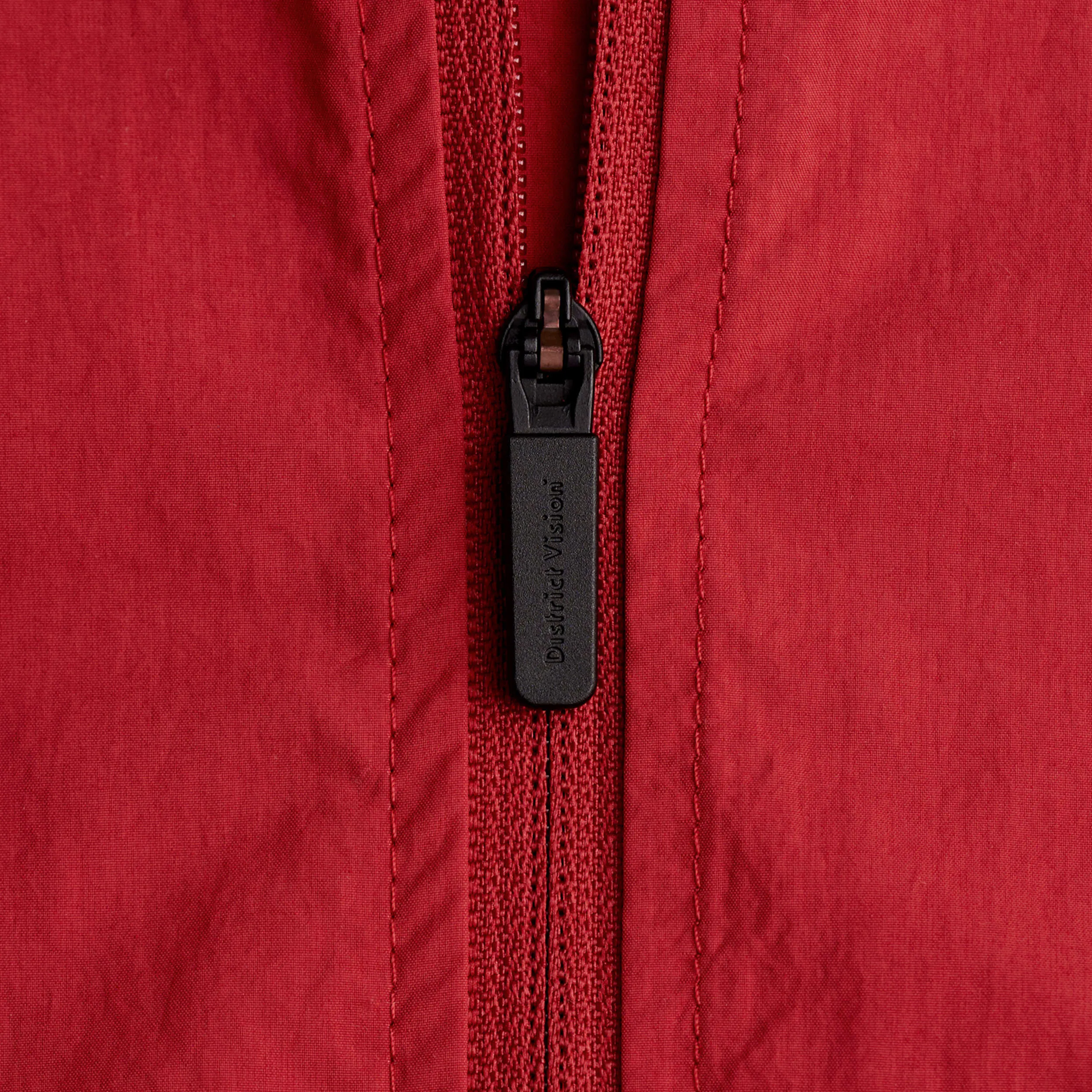 Mens DV   NB Hooded Wind Jacket - Goji Red