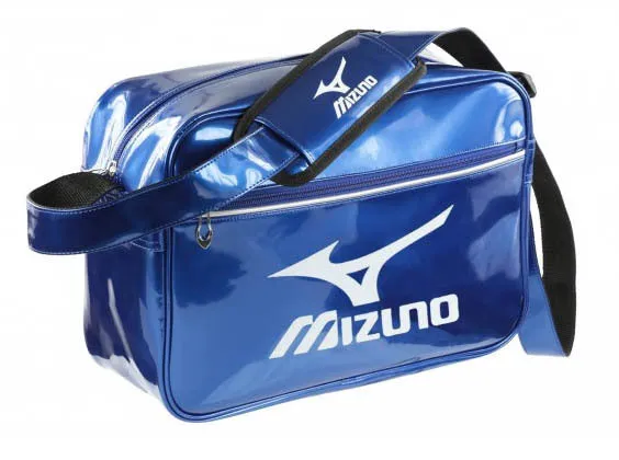 Mizuno Vintage Kanji Enamel Bag - Blue