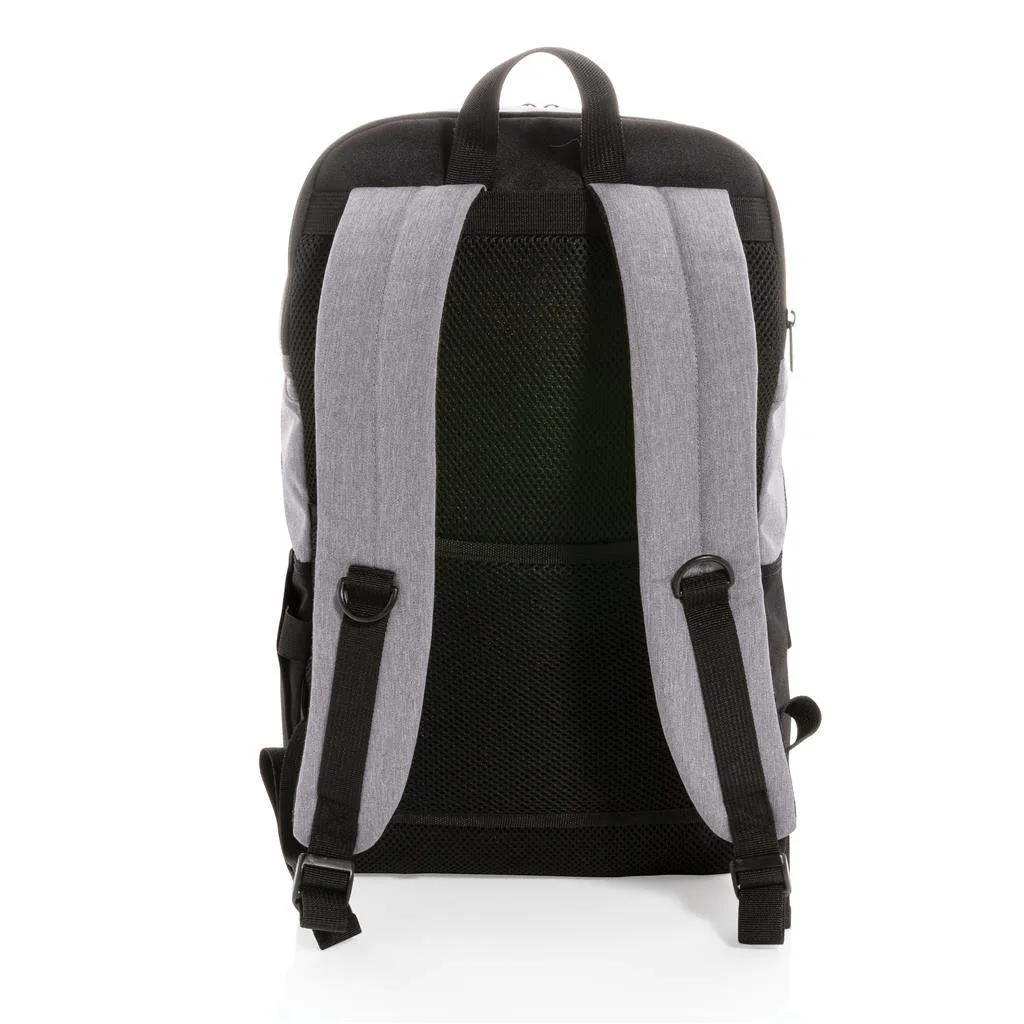 Modern 15.6" USB & RFID Laptop Backpack PVC free