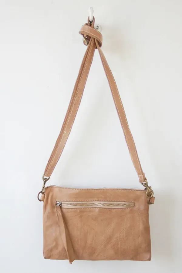 Monterey Cross Body Small - Tan