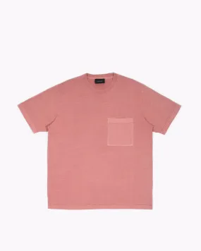 Natural Dyed Block SS Jersey - Brick